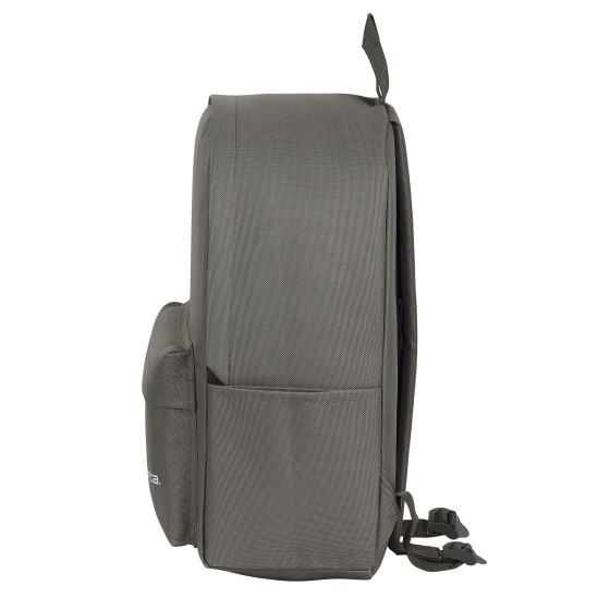 Mochila Portaordenador SAFTA Gris Humo 31 x 40 x 16 cm.