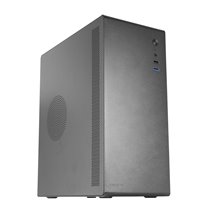 NOVAX550BR, Caja PC Micro-ATX + Fuente Alimentación 550W 80Plus Bronce 230V, Diseño Totalmente Metálico, 1x Ventilador Trasero 8
