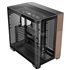 C8 Curve Wood Full Tower Negro, Transparente, Madera