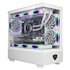 XC-301W GLASS carcasa de ordenador Blanco