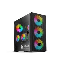 SAVGC-RAPTORX1 carcasa de ordenador Midi Tower Negro