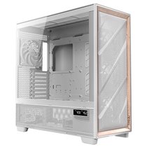 FLUX PRO White EUV Full Tower Blanco, Madera