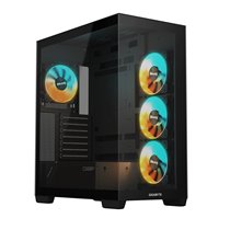 C500 PANORAMIC STEALTH Midi Tower Negro