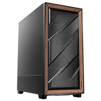 FLUX SE Midi Tower Negro, Madera