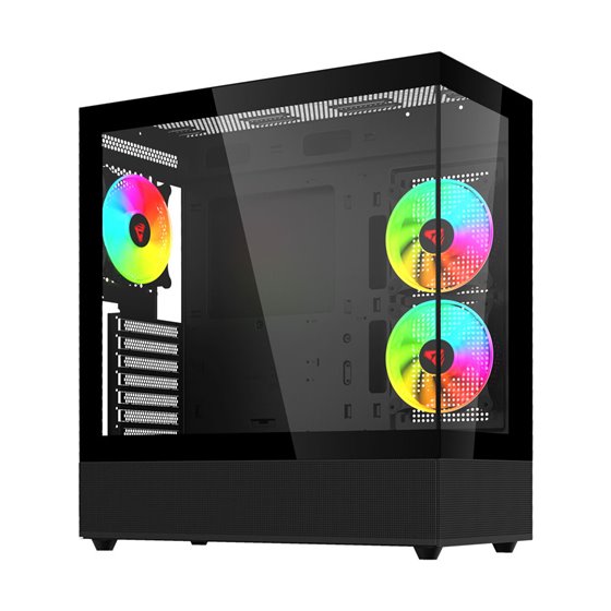 SIGMA X1 carcasa de ordenador Midi Tower Negro