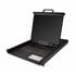 Consola KVM de 8 puertos para Montaje en Rack - Teclado QWERTY - con Cables de 1,8m - Conmutador KVM con Monitor LCD de 19" - Sw