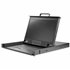 Consola KVM HD 1080p de Montaje en Rack de Servidores - Teclado QWERTY - KVM de 1 Puerto VGA con Monitor LCD de 17" - Switch KVM