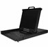 Consola KVM de 16 Puertos para Montaje en Rack con Cables de 1,8m - Teclado QWERTY - Conmutador KVM integrado con monitor LCD de