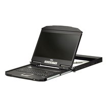 CL3700NW consola de rack 47 cm (18.5") Negro 1U