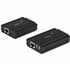 Hub Concentrador Extensor USB 2.0 de 4 Puertos por un Solo Cable Ethernet CAT5e/CAT6 RJ45 - 100m - Juego de Alargador USB - Caja