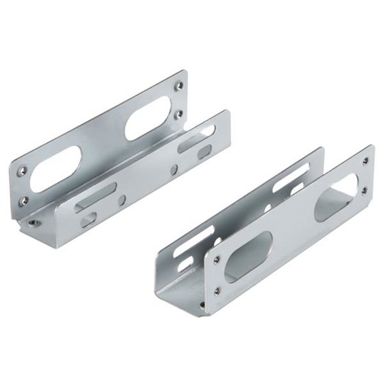 Adaptador Bracket de Formato Bahía de Unidad Disco Duro Interno de 3,5in Pulgadas a 5,25