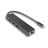 Advance USB-C Slim Passive HUB 3 Port + Gigabit Ethernet Adapter