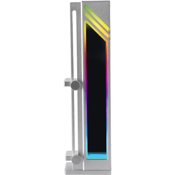 MCA-GCB, Soporte para Tarjeta Gráfica, Iluminación ARGB Infinity Mirror, Soporte GPU con Sincronización ARGB, Base Magnética Ant
