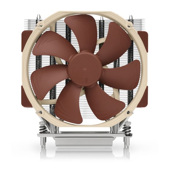 NH-U14S TR4-SP3 sistema de refrigeración para ordenador Procesador Enfriador 14 cm Aluminio, Beige