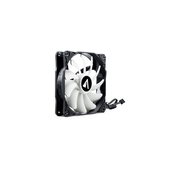 Breeze Carcasa del ordenador Ventilador 12 cm Negro, Blanco