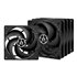 P12 Value Pack Carcasa del ordenador Ventilador 12 cm Negro