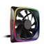 RGB SHARK Lights Carcasa del ordenador Ventilador 12 cm Negro