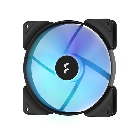 Aspect 14 RGB PWM Carcasa del ordenador Ventilador 14 cm Negro 3 pieza(s)