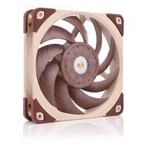 NF A12x25 PWM Carcasa del ordenador Ventilador 12 cm Beige, Rojo