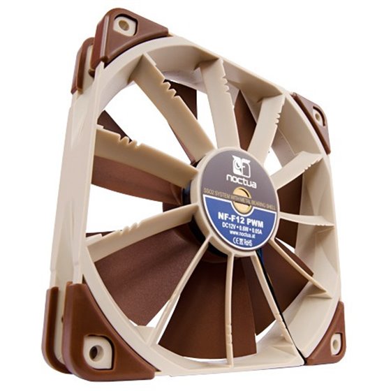 NF-F12PWM Carcasa del ordenador Ventilador 12 cm Marrón