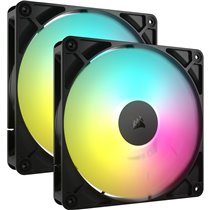 RS140 ARGB Carcasa del ordenador Ventilador 14 cm Negro 2 pieza(s)