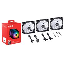 VENTO 120 ARGB PWM (3pack) Negro