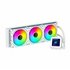 Oceanic LCD 360 ARGB Procesador Sistema de refrigeración líquida todo en uno 12 cm Blanco 1 pieza(s)