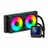Oceanic LCD 240 ARGB Procesador Sistema de refrigeración líquida todo en uno 12 cm Negro 1 pieza(s)