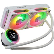 XWC-240 PRO Procesador Kit de refrigeración líquida 12 cm Blanco