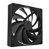 F140Q Carcasa del ordenador Ventilador 14 cm Negro 1 pieza(s)