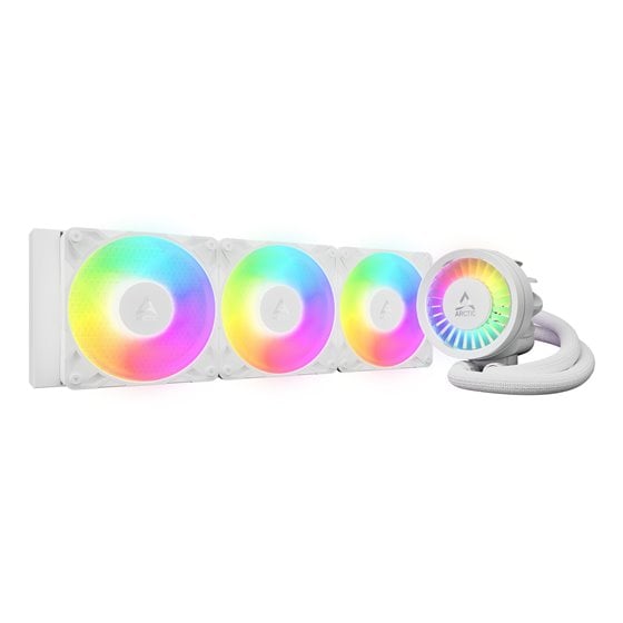 Liquid Freezer III Pro 360 A-RGB (White) Procesador Kit de refrigeración líquida 12 cm Blanco 1 pieza(s)