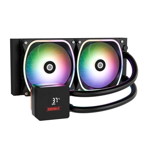 Aquafusion II 240 mm Procesador Sistema de refrigeración líquida todo en uno 12 cm Negro