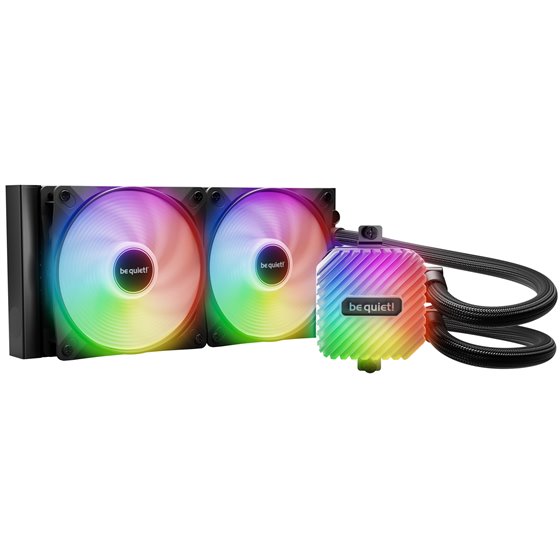 LIGHT LOOP 240mm Black Procesador Sistema de refrigeración líquida todo en uno 12 cm Negro 1 pieza(s)
