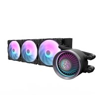 DW-DN360-B-ES1 sistema de refrigeración para ordenador Carcasa del ordenador Sistema de refrigeración líquida todo en uno Negro