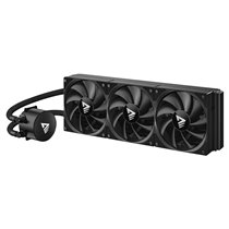 NOX 360 mm Procesador Kit de refrigeración líquida 12 cm Negro 1 pieza(s)