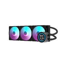 DW-DN360D-B-ES1 sistema de refrigeración para ordenador Carcasa del ordenador Sistema de refrigeración líquida todo en uno Negro
