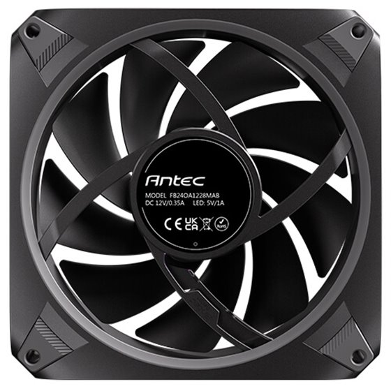 Orbit 120 ARGB FAN Carcasa del ordenador Ventilador 12 cm Negro