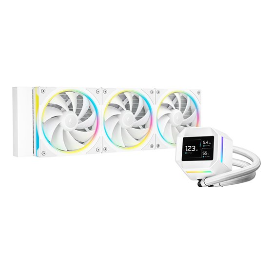 LM360 WH Procesador Kit de refrigeración líquida 12 cm Blanco 1 pieza(s)