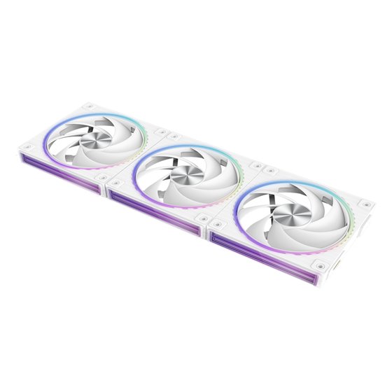 ZM-DF120 A3 WHITE sistema de refrigeración para ordenador Placa base Ventilador 12,4 cm Blanco 1 pieza(s)