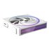 ZM-DF120 WHITE sistema de refrigeración para ordenador Placa base Ventilador 12,4 cm Blanco 1 pieza(s)