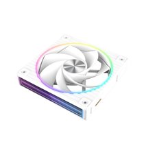 ZM-DF120R Placa base Ventilador 12,4 cm Blanco 1 pieza(s)