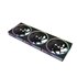 ZM-DF120R A3 Placa base Ventilador 12,4 cm Negro 1 pieza(s)