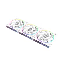 ZM-DF120R A3 Placa base Ventilador 12,4 cm Blanco 1 pieza(s)