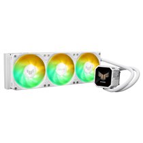 TUF Gaming LC III 360 ARGB LCD White Edition Procesador Sistema de refrigeración líquida todo en uno 12 cm Blanco 1 pieza(s)