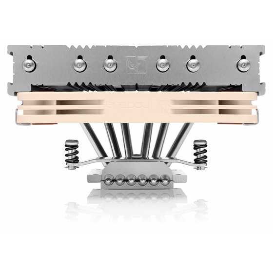 NH-L12SX77 sistema de refrigeración para ordenador Procesador Disipador térmico/Radiador 12 cm Beige, Níquel 1 pieza(s)