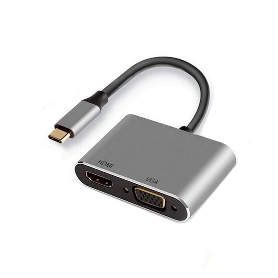 EW9700 Adaptador gráfico USB Negro, Plata