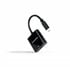 Conversor USB-C a HDMI 4K, USB-C/M-HDMI/H, Negro, 15 cm