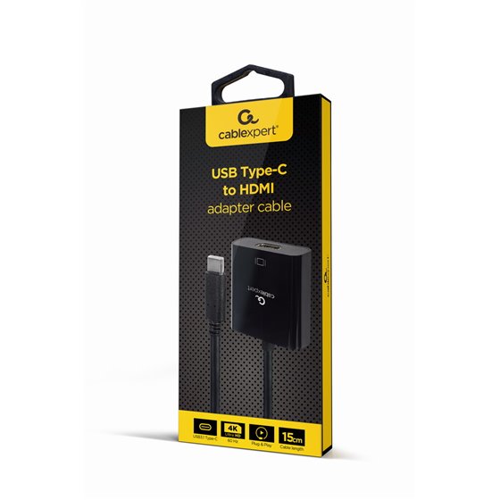 A-CM-HDMIF-04 Adaptador gráfico USB Negro