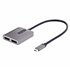 Adaptador USB-C a DisplayPort 1.4 Doble - Hub MST USB C Multi Monitor - Divisor Multiplicador DP Doble 5K 60Hz DP - HDR - con Ca