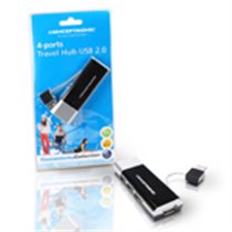 4 port USB 2.0 Travel Hub